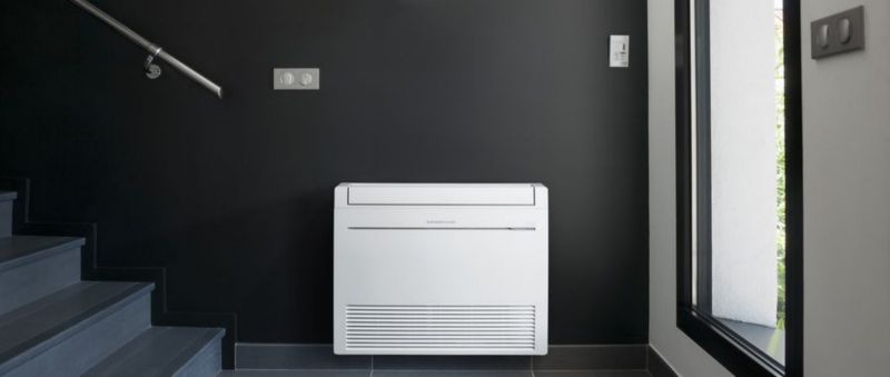 climatisation console basse clim réversible 100 m2 ET BIEN PLUS