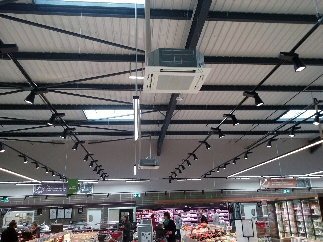 climatiseur plafond pour magasin