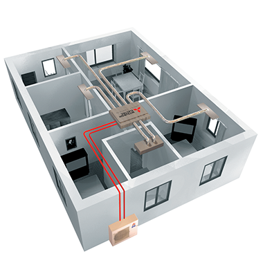 définition pompe à chaleur air air gainable