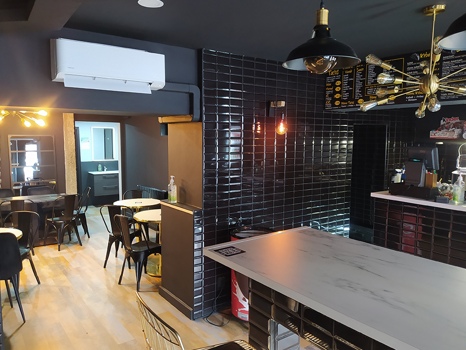 installation climatisation restaurant