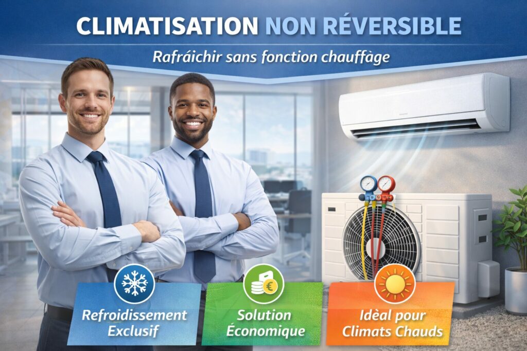 installateur climatiseur non réversible inverter